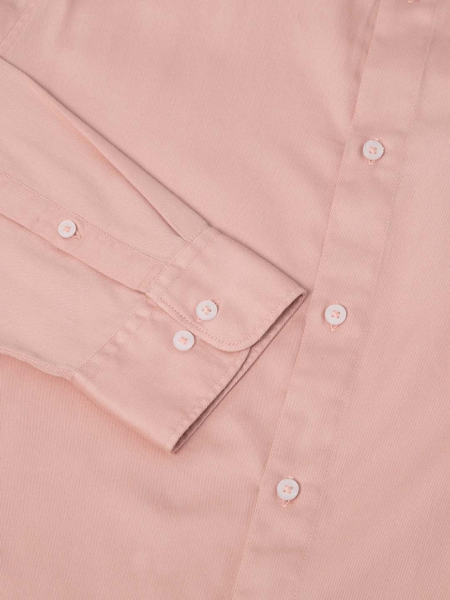 SUBTRACT Pink Slim Fit Shirt