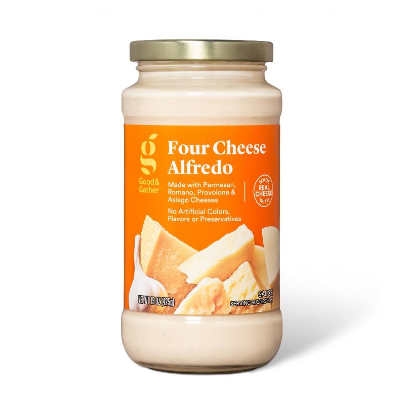 Four Cheese Alfredo Sauce 15oz - Good & Gather™