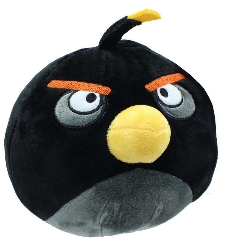 Johnny's Toys Angry Birds 7 Inch Plush Character Head | Bomb
