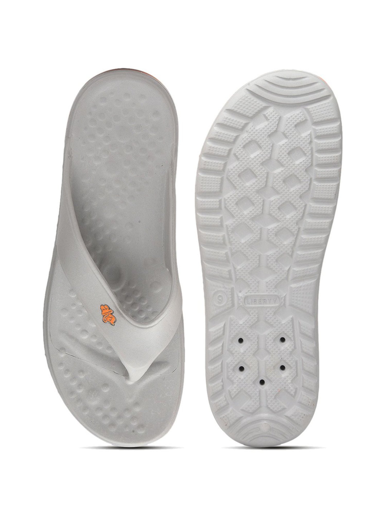 Aha by Liberty Men's BEACHTIME Grey Flip Flops