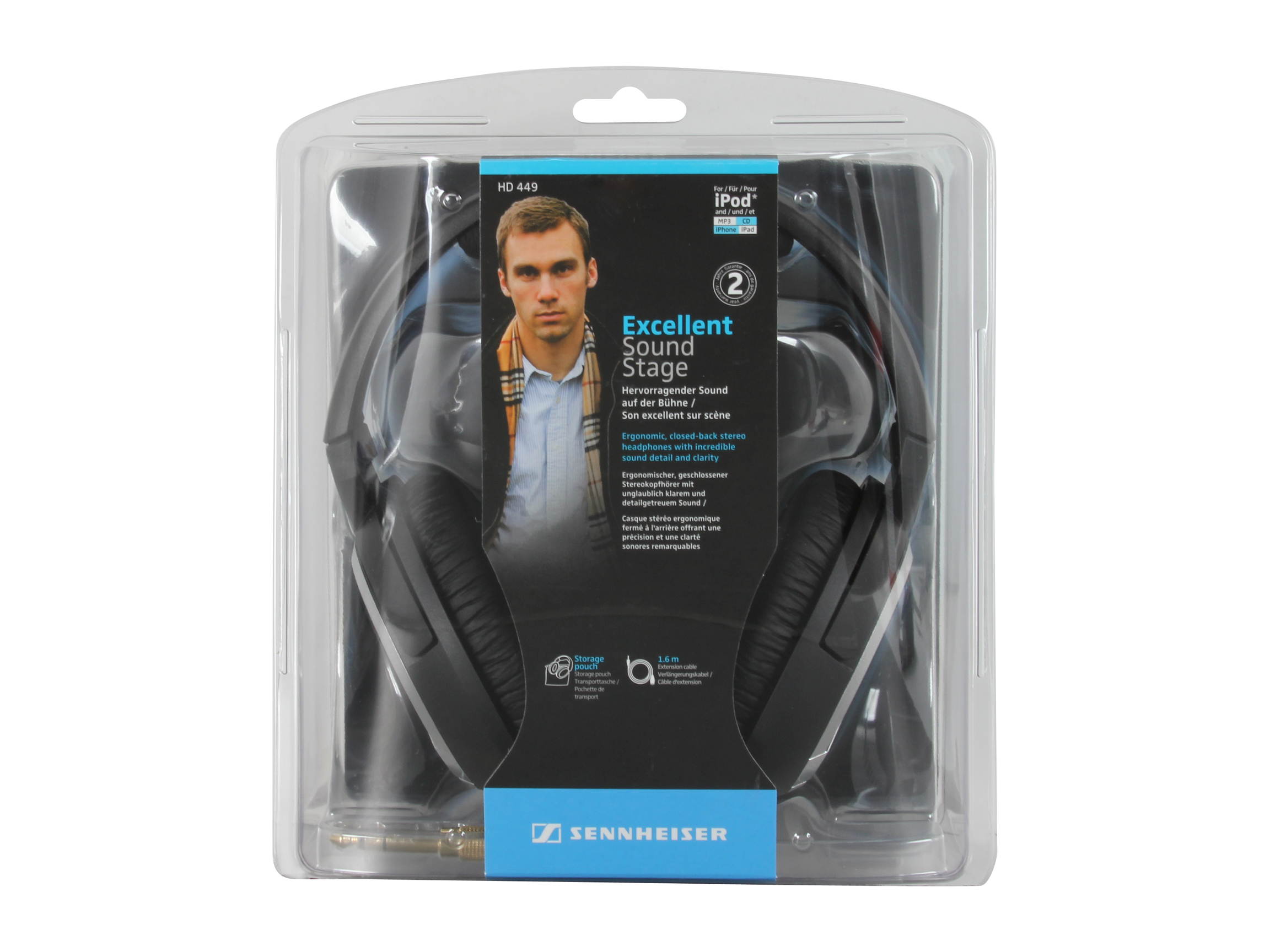 Sennheiser HD449 Over-Ear Headphones