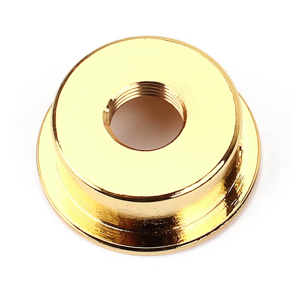 GT152 Electric Guitar Jack Electrosocket Jack Plate with 2 Screws for TL Guitar (Golden)