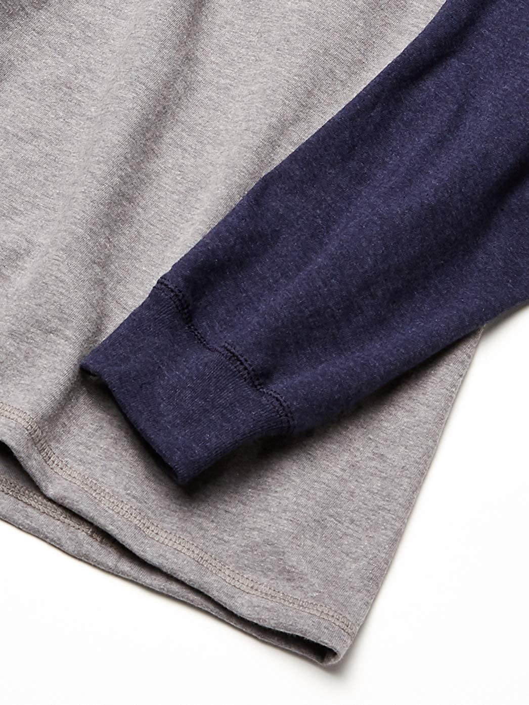 Hanes Men's Long Sleeve Beefy Henley Shirt