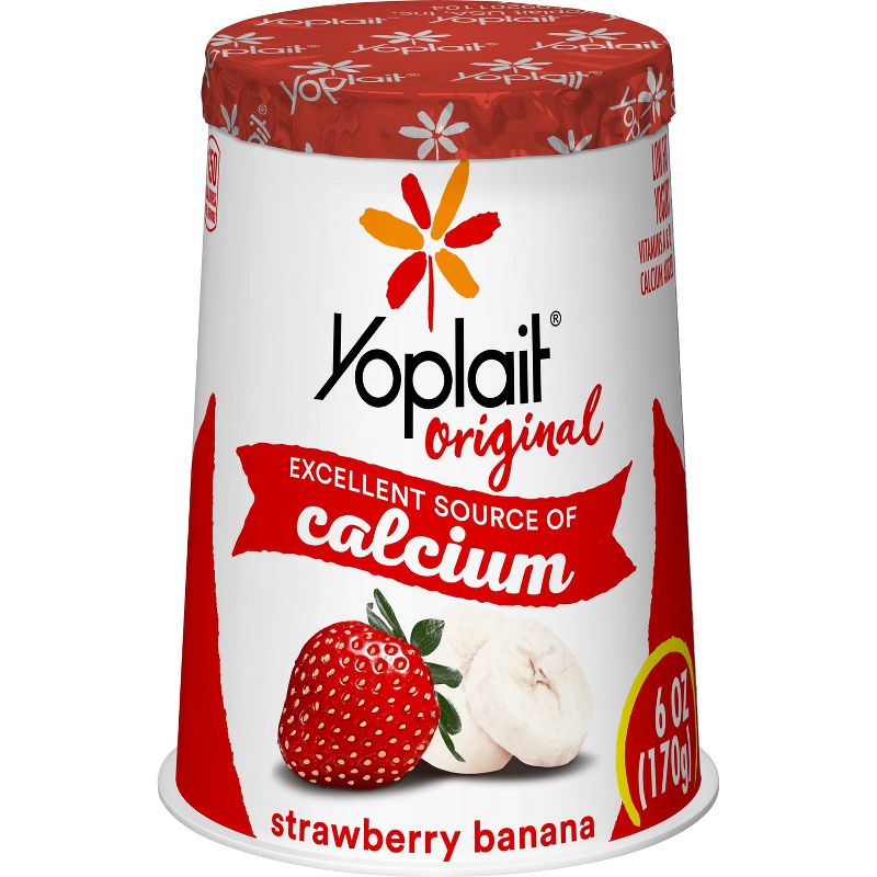 Yoplait Original Strawberry Banana Yogurt - 6oz