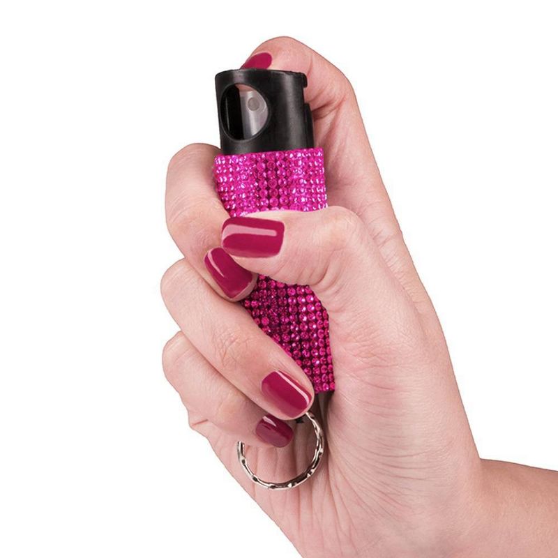Guard Dog Security Bling it on Pepper Spray Pink