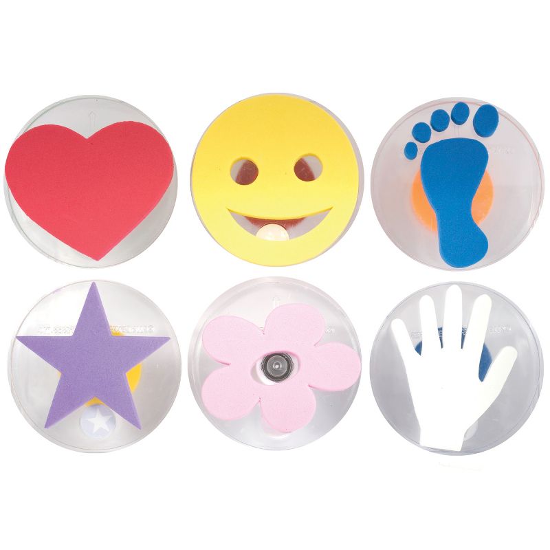 Ready 2 Learn Giant Stampers - Creative Art Shapes - Set of 6
