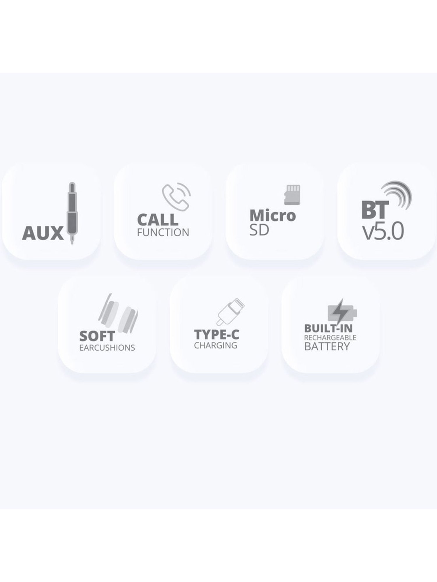 Zebronics Zeb-Thunder Pro Over The Ear Bluetooth Headphone with Mic (Black)