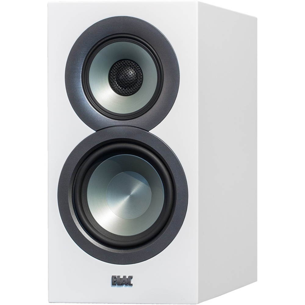 ELAC - Uni-Fi Slim 5-1/4" 140-Watt Passive 3-Way Bookshelf Speakers (Pair) - Satin white (BSU5-SW)
