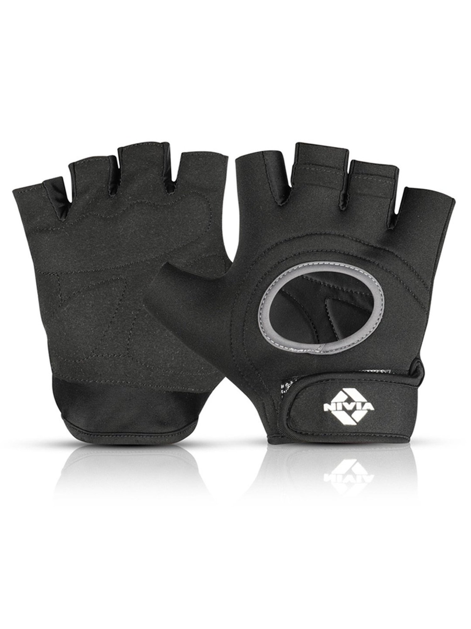 Nivia Warrior 2.0 Cross Training Gym Gloves (Black) Size - XL