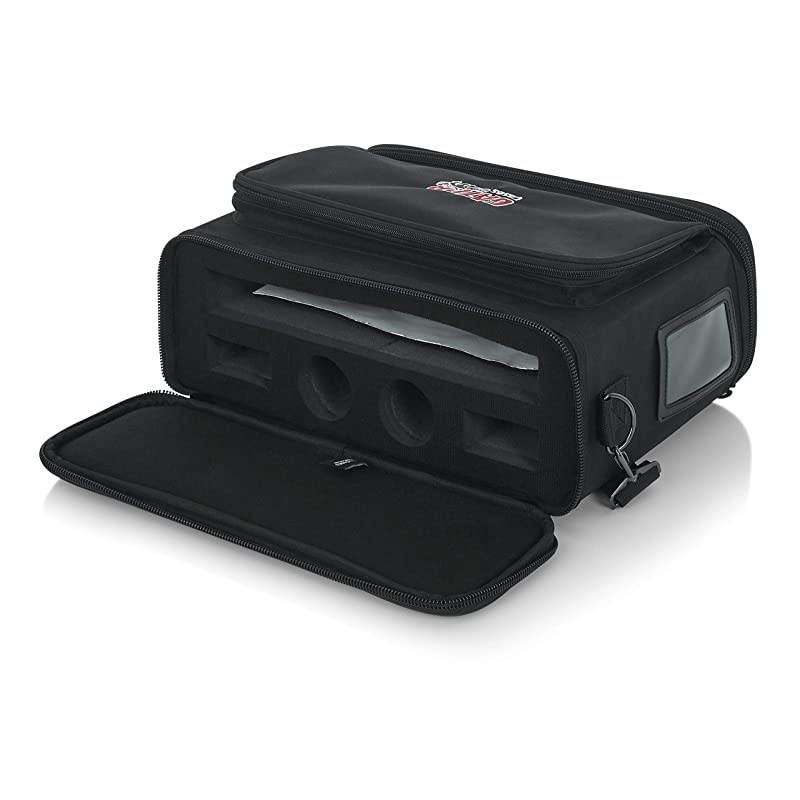 Cases Padded Carry Bag to Hold Shure BLX Style Wireless System with 2 Microphones and 2 Body Packs GMDUALW