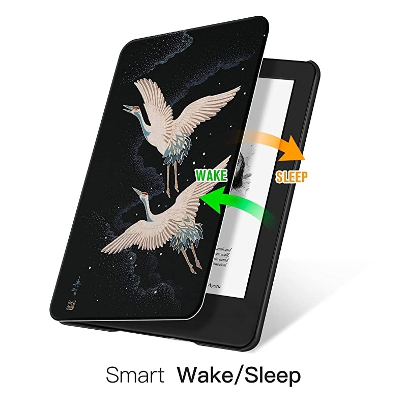 Case for AllNew Kindle10th Gen 2019 Release PU Leather Cover with Auto WakeSleepFits  AllNew Kindle 2019Will not fit Kindle Paperwhite or Kindle OasisFlying Birds