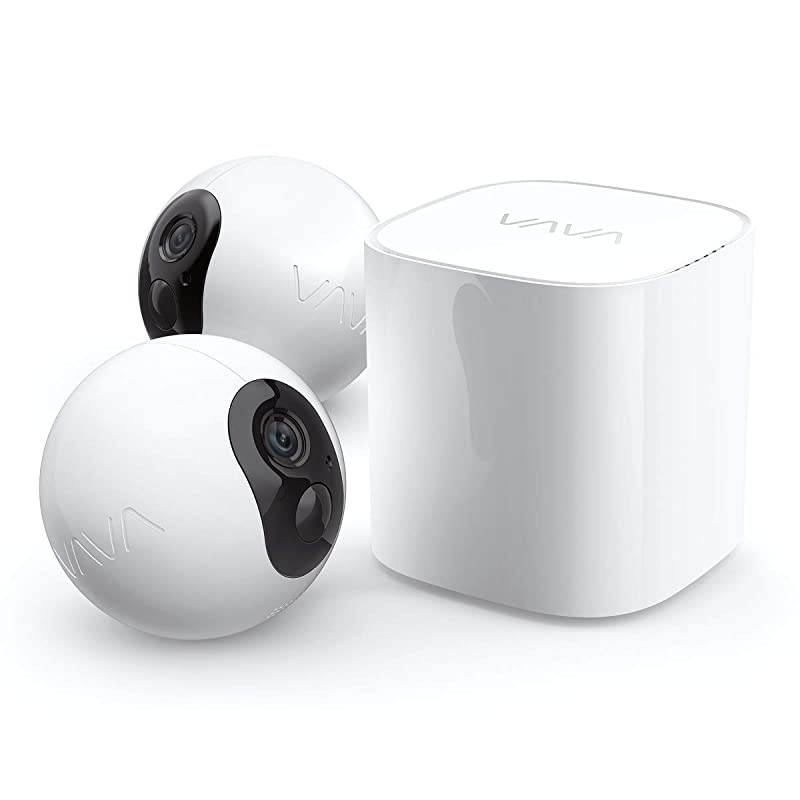 Security Camera Outdoor,  Wireless Cam Pro 1080P (SD Card Included), Home Security Camera System with APP, Motion Detection, Rechargeable, 2-Way Audio, IP66 , Local & Cloud Storage, Night Vision