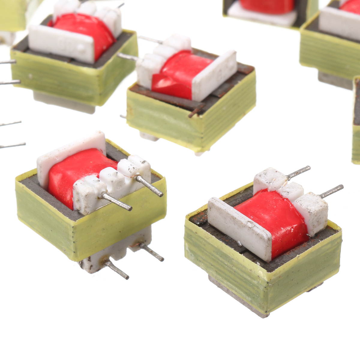 50pcs 1300 : 8 Ohm Audio Transformer EE14 Transformateur Audio POS Transformador