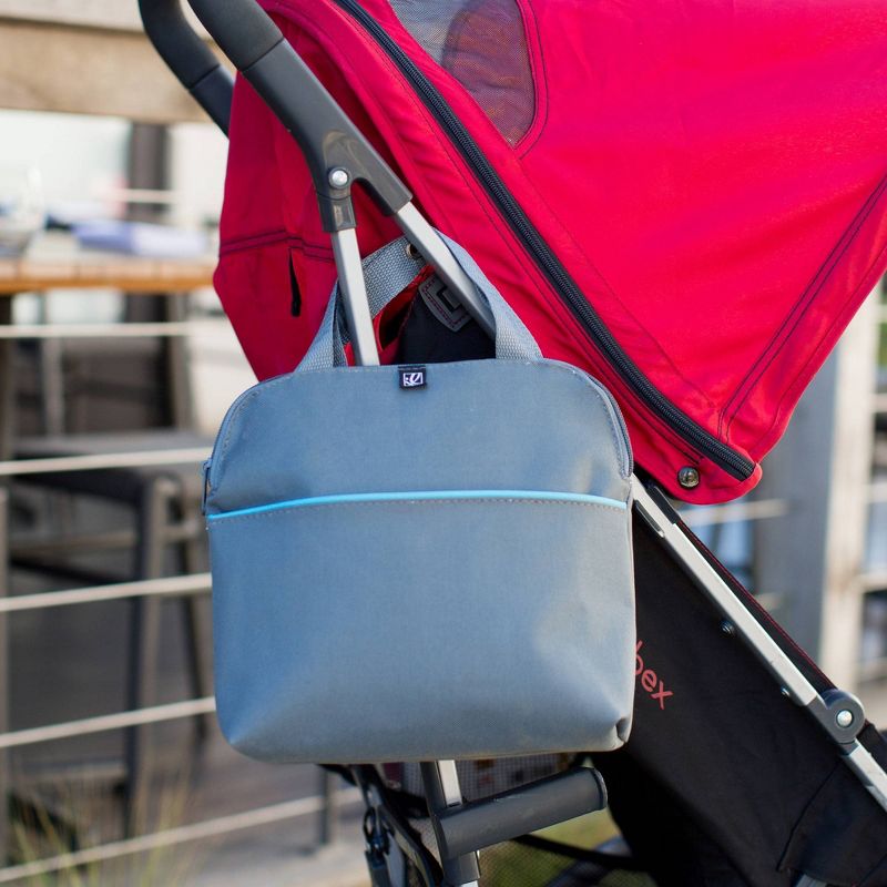 J.L. Childress MaxiCOOl Four Bottle Cooler Bag - Gray Teal - 30qt