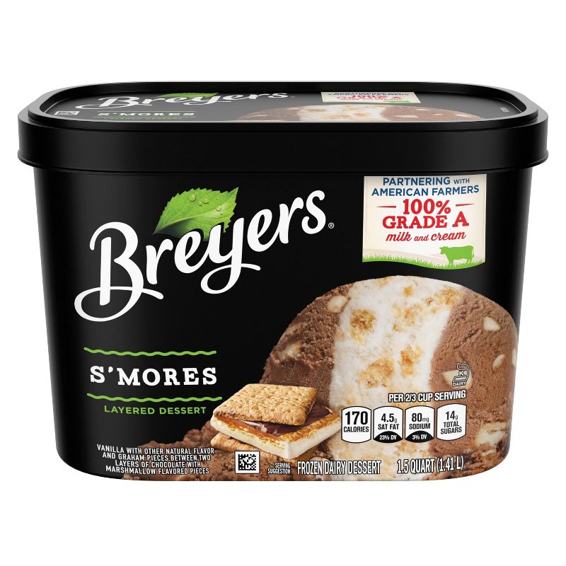 Breyers S'mores Frozen Ice Cream Dessert - 48oz