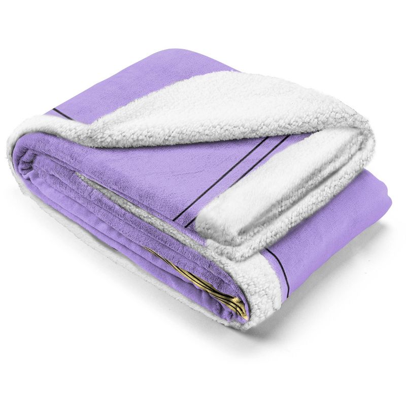 60"x90" Friends Door Sherpa Blanket