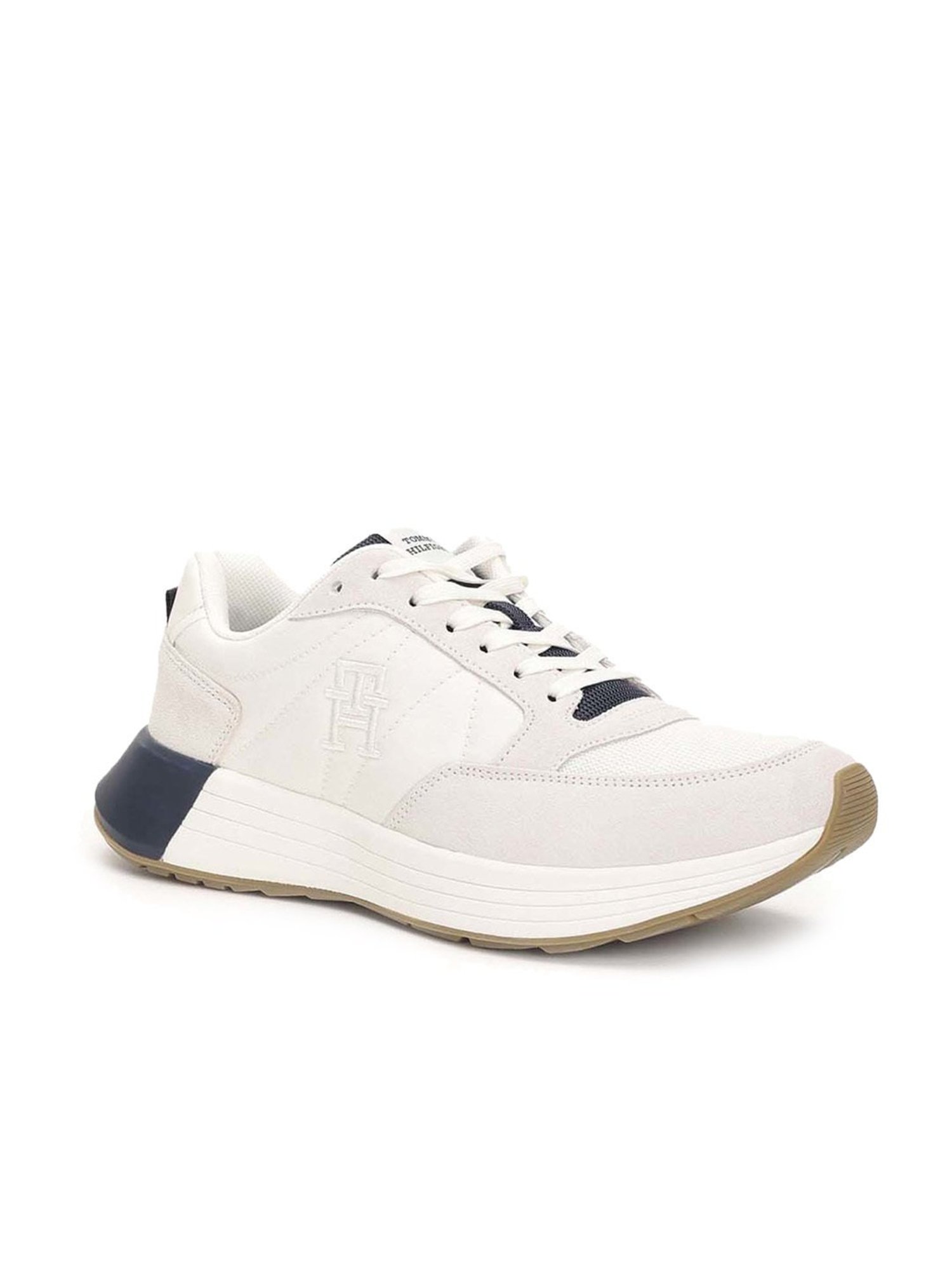 Tommy Hilfiger Men's White Casual Sneakers