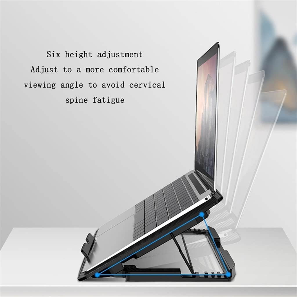 Computer Cooler USB Cooling Fan Laptop Notebook Cinema Cooler USB External Heat Sink Computer Bracket High Speed Mute Cool Pad (Color : NO.3)