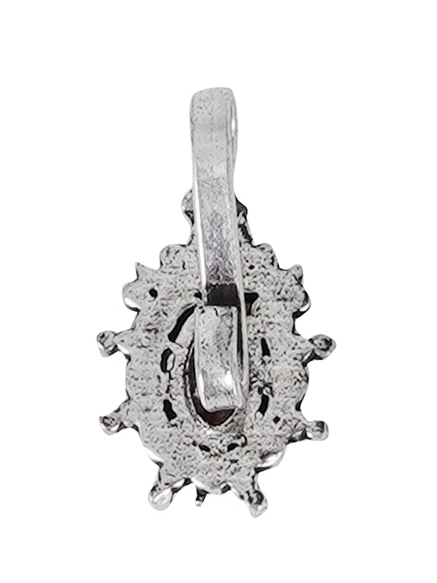 Teejh Ethnic Parthavi Multicolored Stone Nose Pin for Women