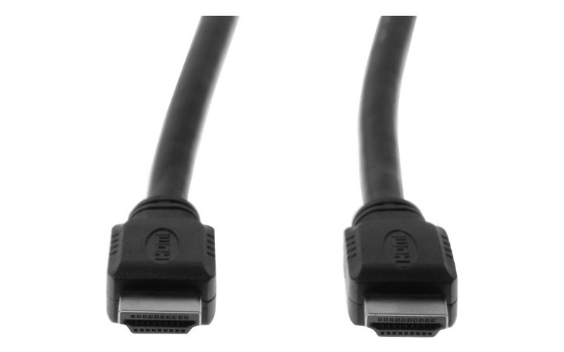 Rocstor Premium 1ft High Speed HDMI (M/M) Cable with Ethernet - Cable Length: 1ft - HDMI for Audio/Video Device - 1.28 GB/s - 1 ft