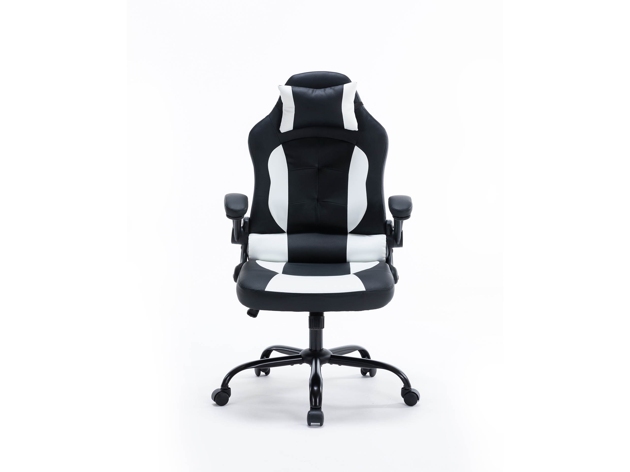 Volans Gaming Chair Home Office Ergonomic Computer Racing Game Chair, Height Adjustable High Back Leather Computer Chair with Headrest and Lumbar Support