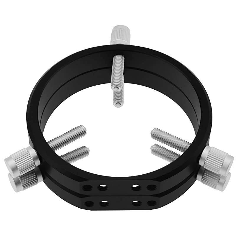 Adjustable Guiding Scope Rings 102 mm Inside Diameter Pair for Telescope Tube Diameter or Finders 48 to 100mm