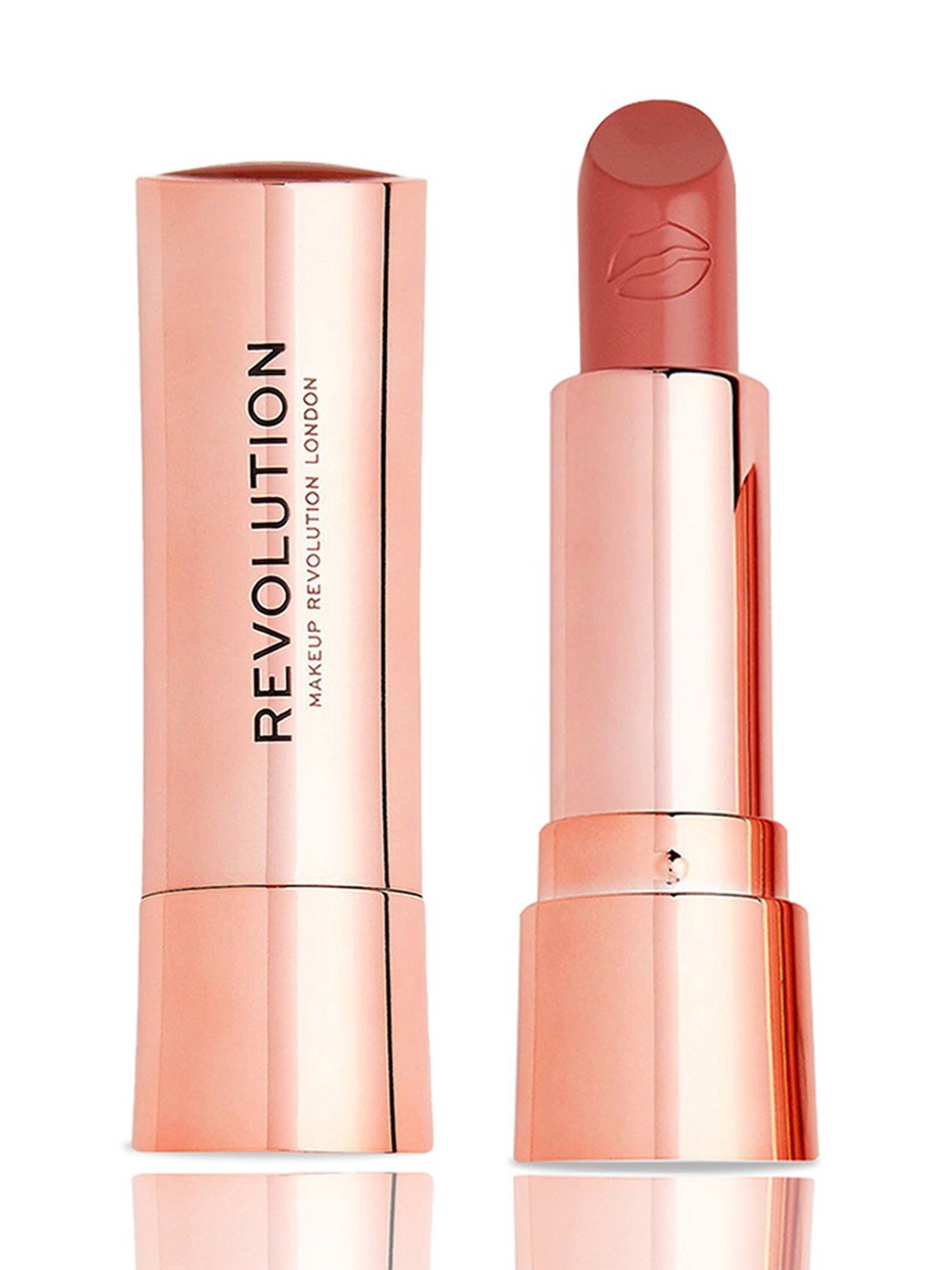 Makeup Revolution Satin Kiss Lipstick Icon - 3.5 gm