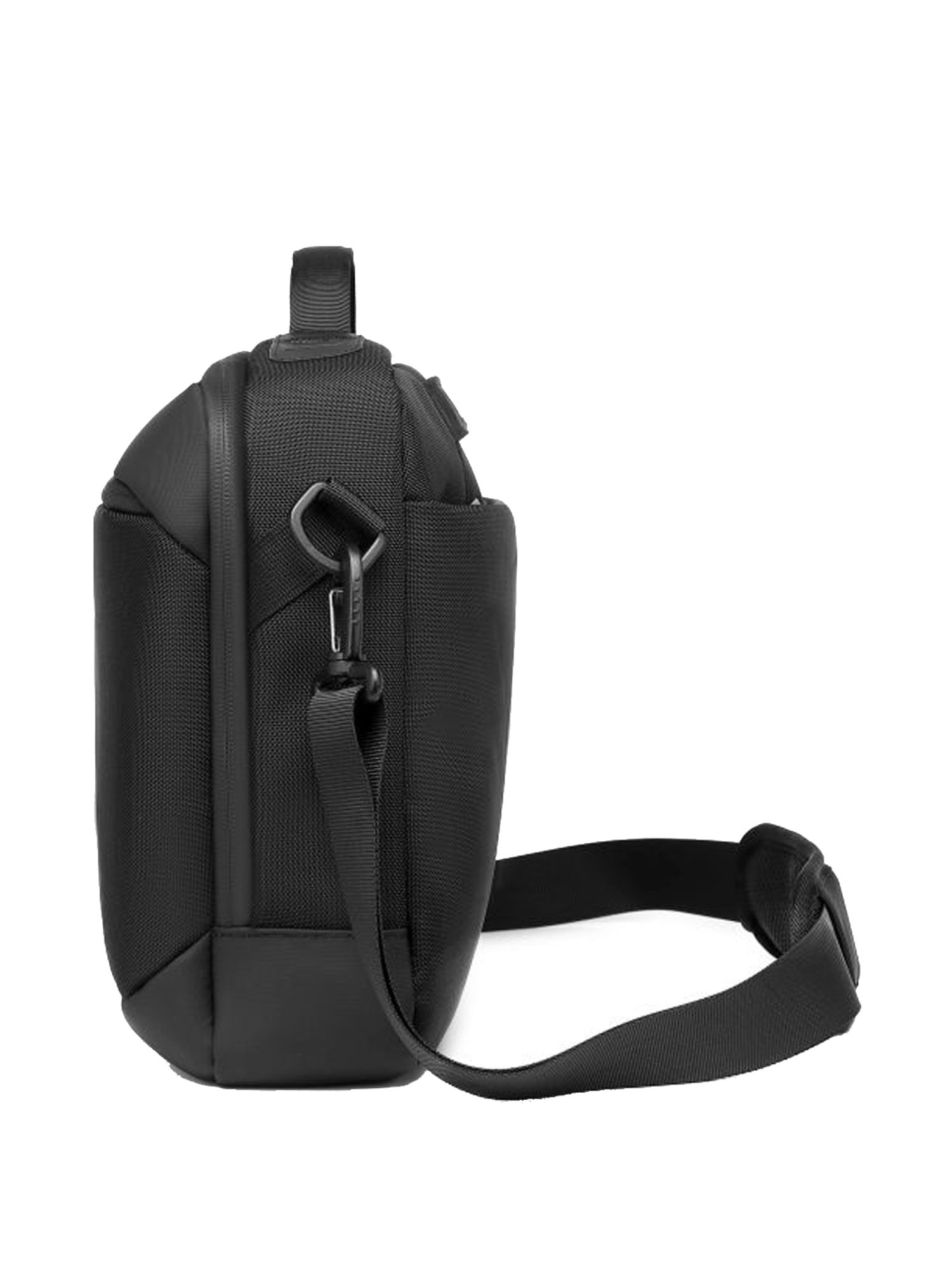 Ozuko Aero Wave Black Soft One Size Satchel Bag