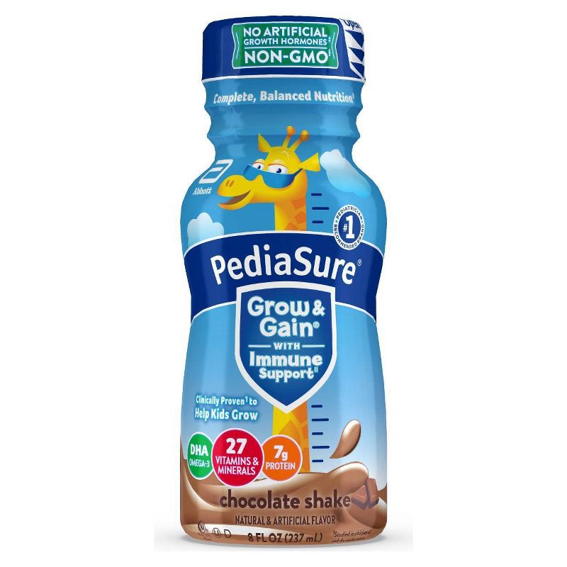 PediaSure Grow & Gain Kids' Nutritional Shake Chocolate - 6 ct/48 fl oz