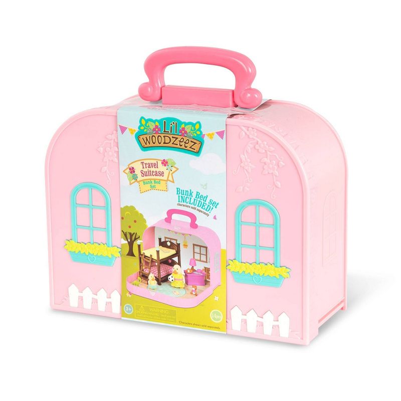 Li'l Woodzeez Bunk Bed Playset in Suitcase