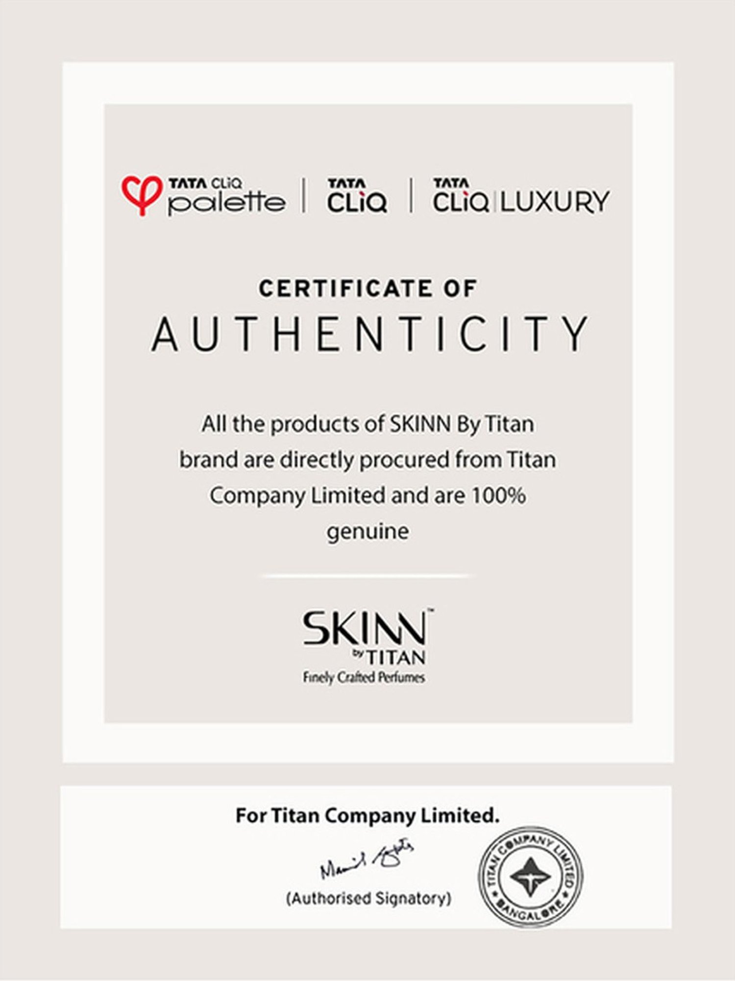 Skinn by Titan Noura Iris Eau De Parfum for Women - 100 ml