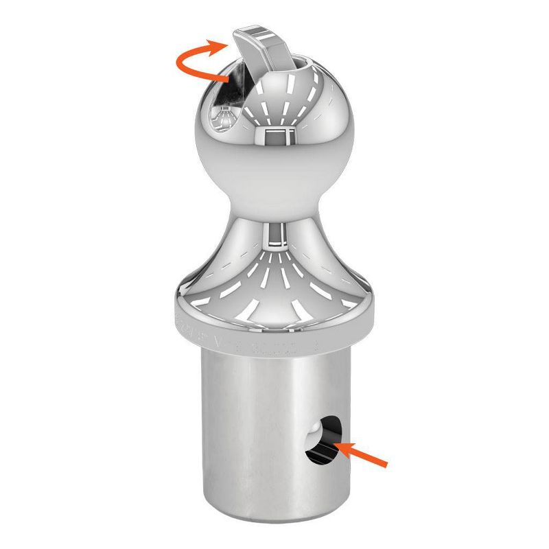 Curt 60601 OEM Gooseneck Trailer Puck System Ball Hitch for Dodge Ram Pickups