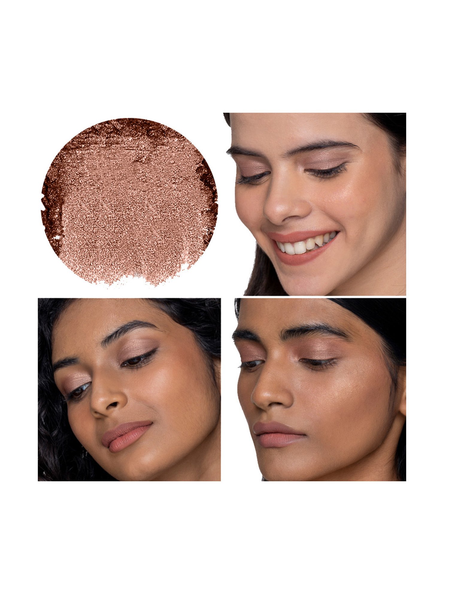 BH Cosmetics 7 Color Shadow Palette Citrine for November - 9 gm