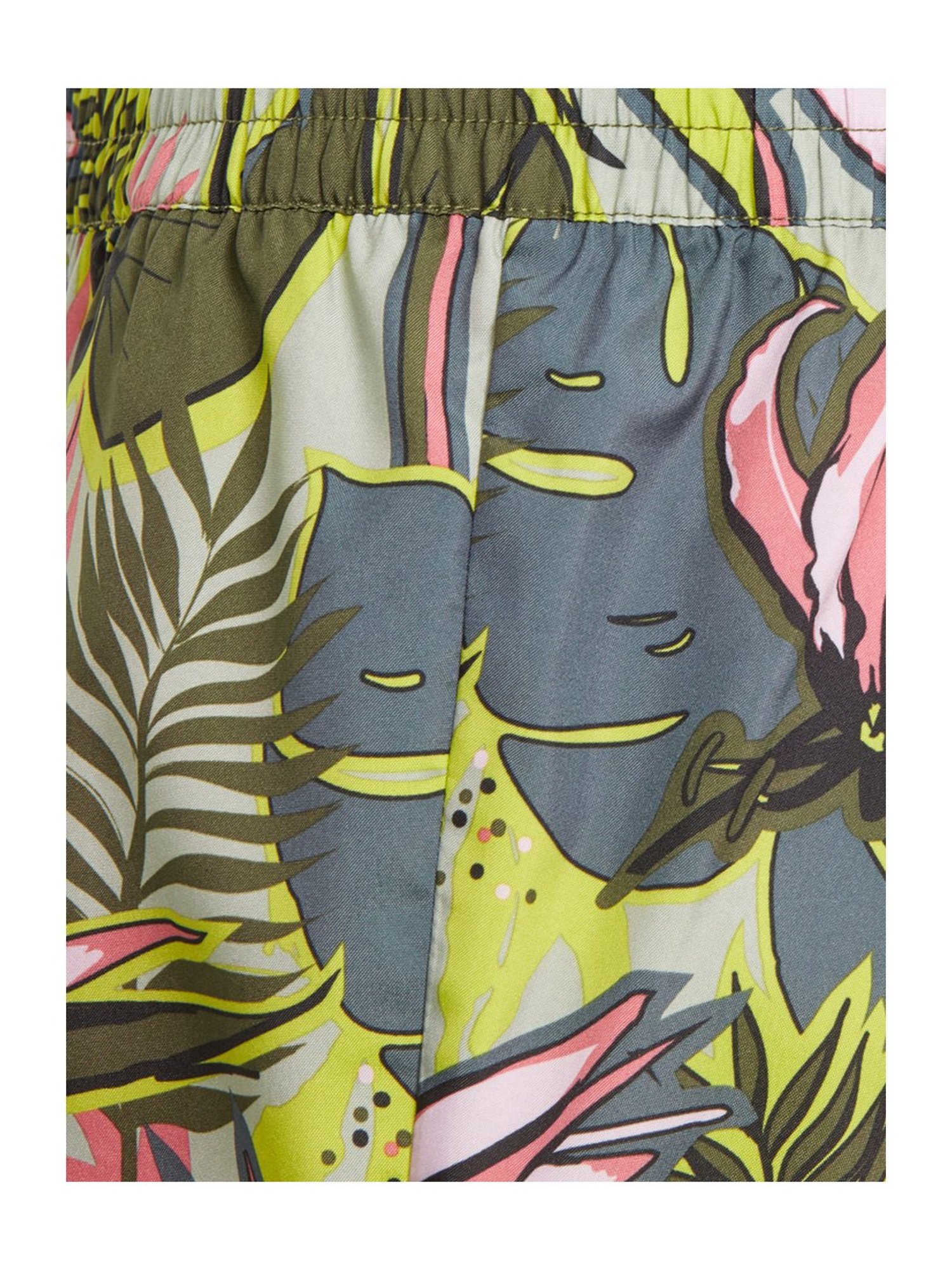 Kiddopanti Kids Coral & Neon Green Logo Cycling Shorts (Pack of 2)