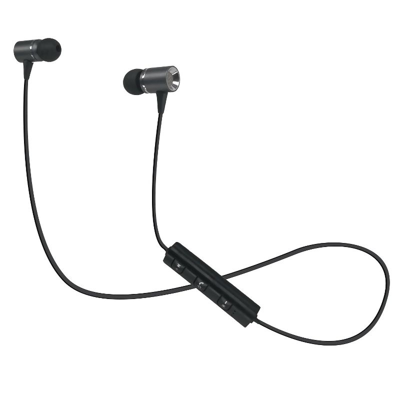 Morpheus 360 EB3500B Wireless Sport Bluetooth Earbuds, Sweatproof Stereo Earphones for Gym, Running, Workout, Mic, Noise Isolating, Black