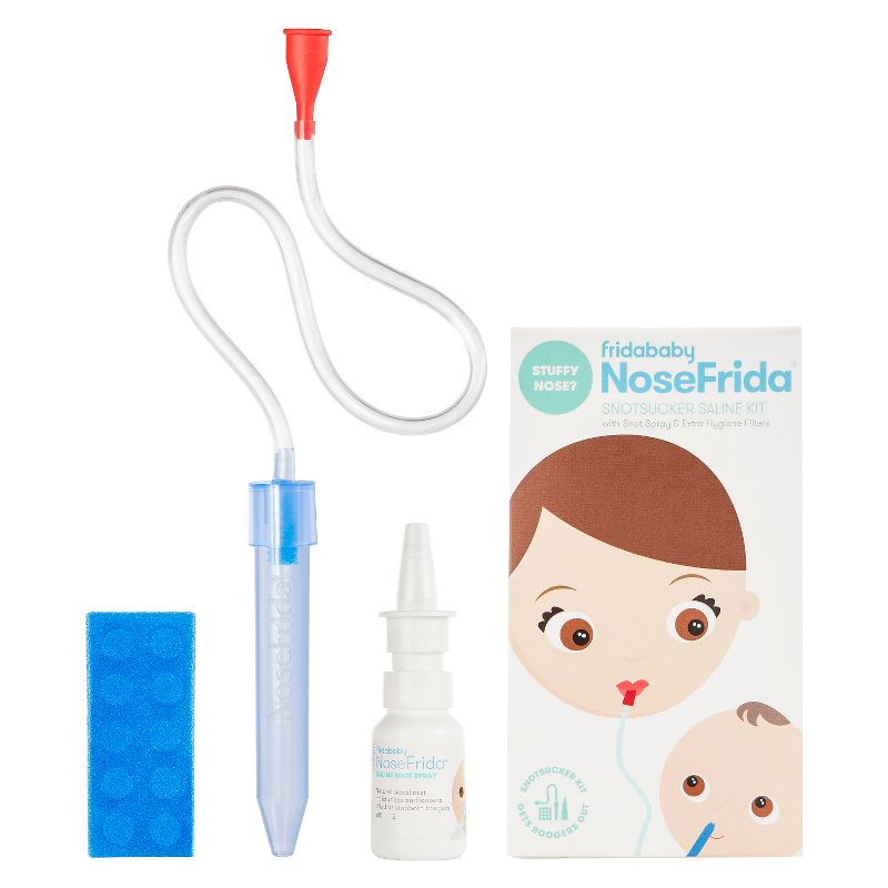 NoseFrida Fridababy Snotsucker Saline Kit