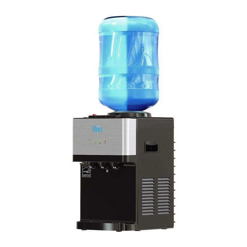 Brio Limited Edition Top Loading Countertop Water Cooler Dispenser with 3 Temperature Settings