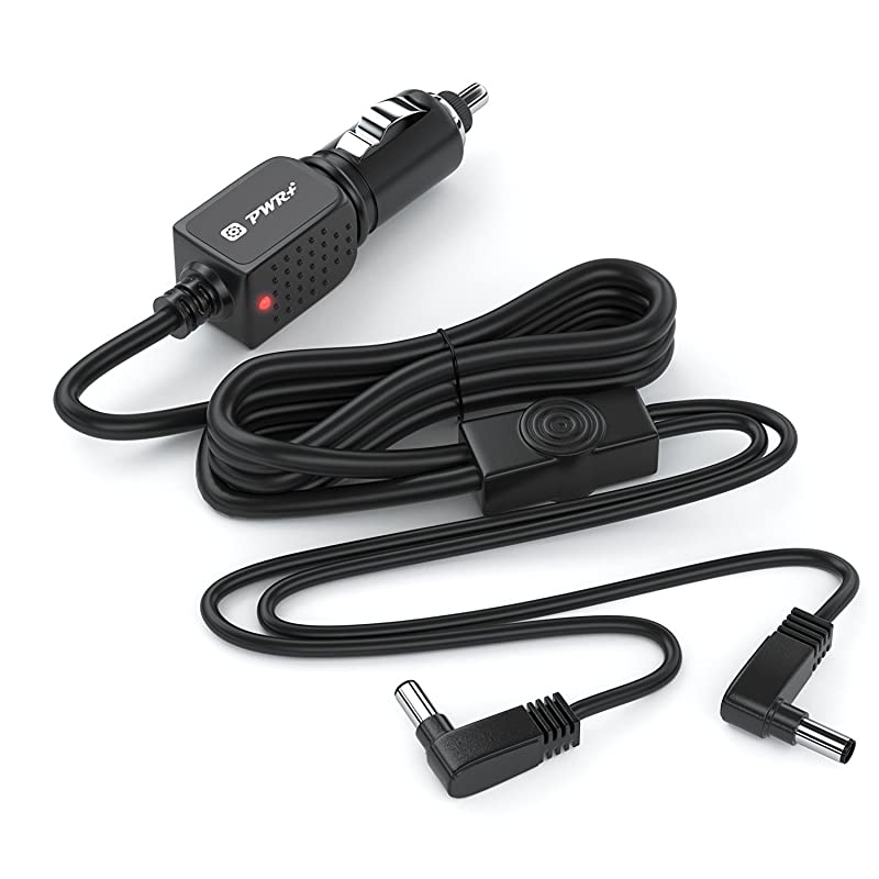 Car Charger for NaviSkauto WONNIE Milanix Proscan Sylvania Philips Dual Screen Portable DVD Player DC Adapter Auto Power Supply Extra Long 11 Ft Cord