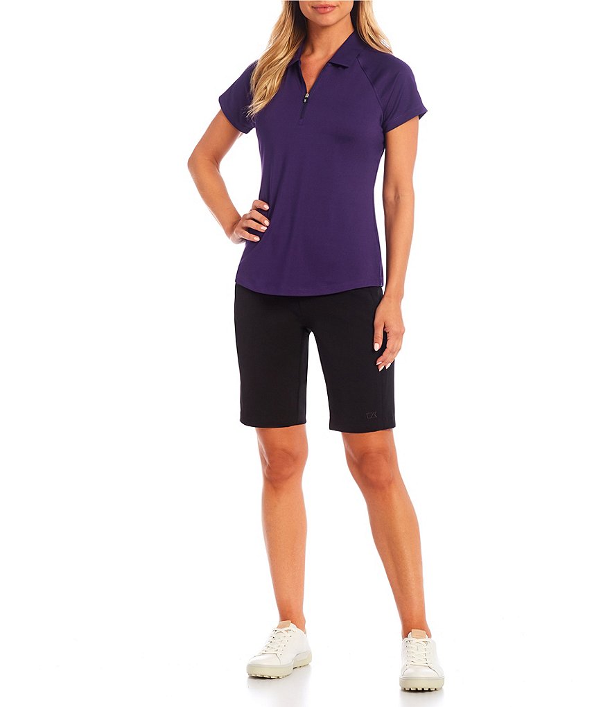 Cutter & Buck Forge Stretch Point Collar Short Sleeve Polo