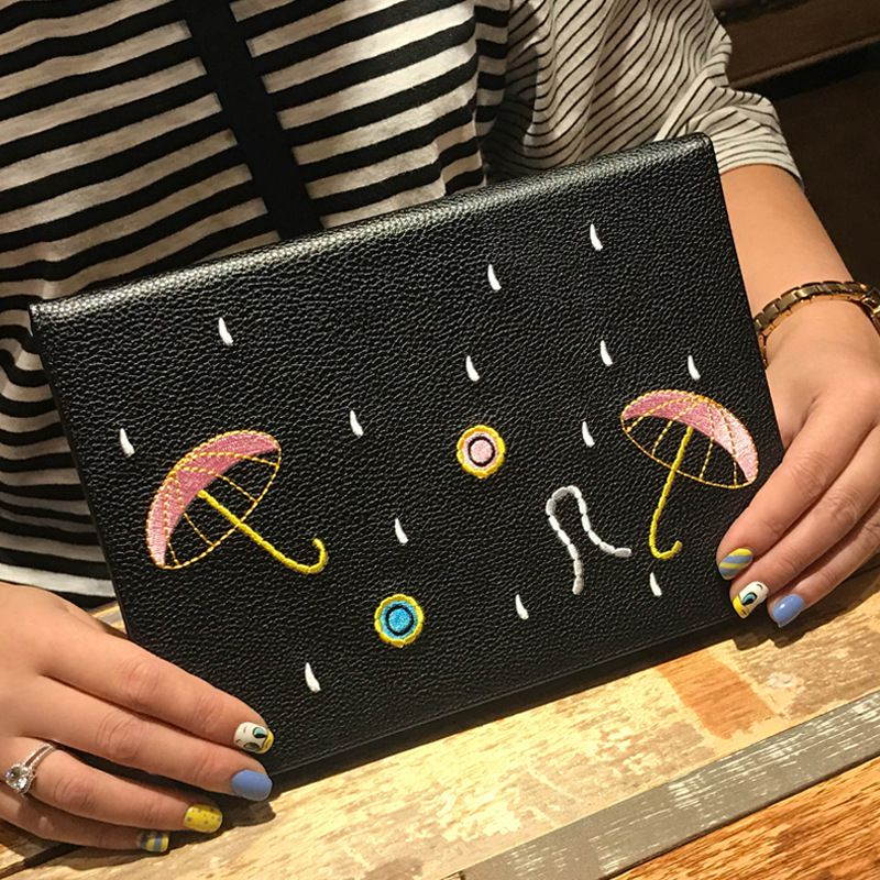 New iPad 2017 9.7 inch/iPad Air 2 / iPad Air Case,Lightweight Smart Case Stand with Auto Sleep/Wake Function,Hard Back Cover for Apple New iPad 9.7-inch,Black