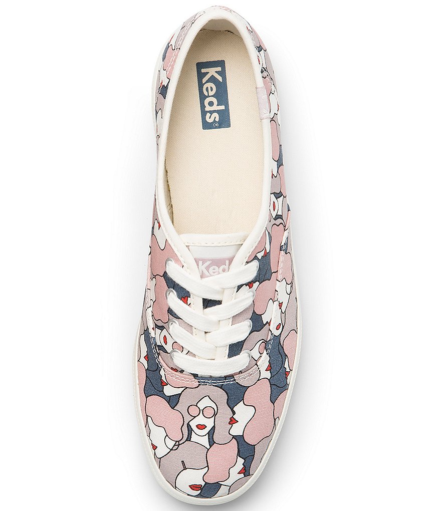 Keds Champion International Women's Day Printed Lace-Up Sneakers