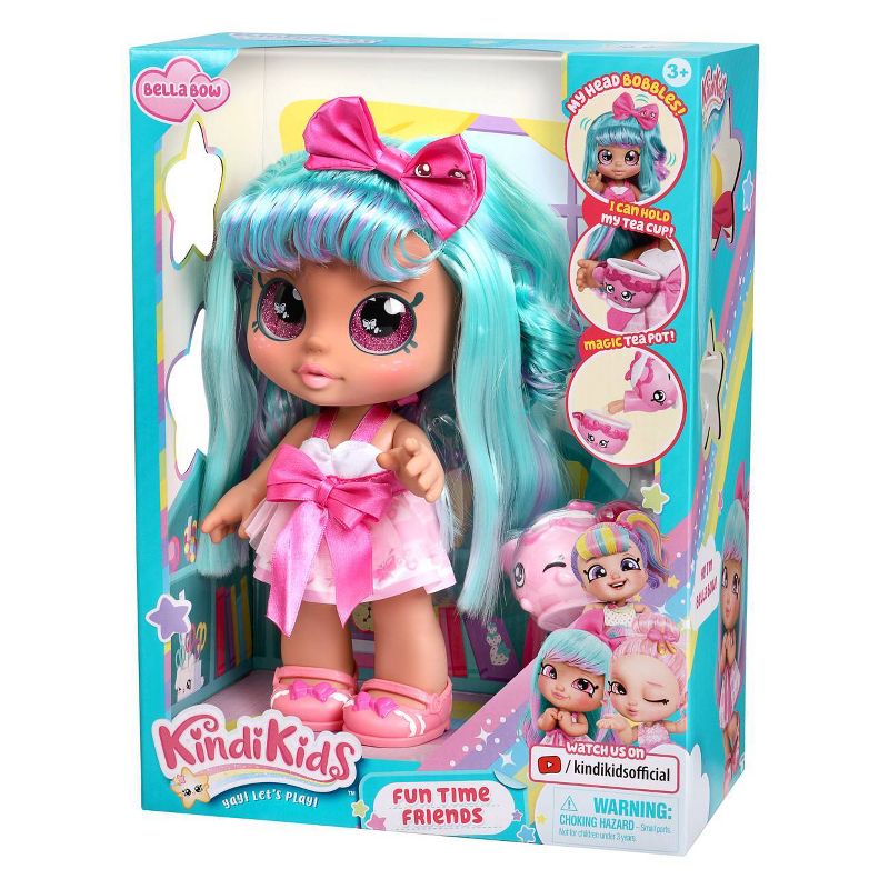 Kindi Kids Bella Bow Fun Time Doll