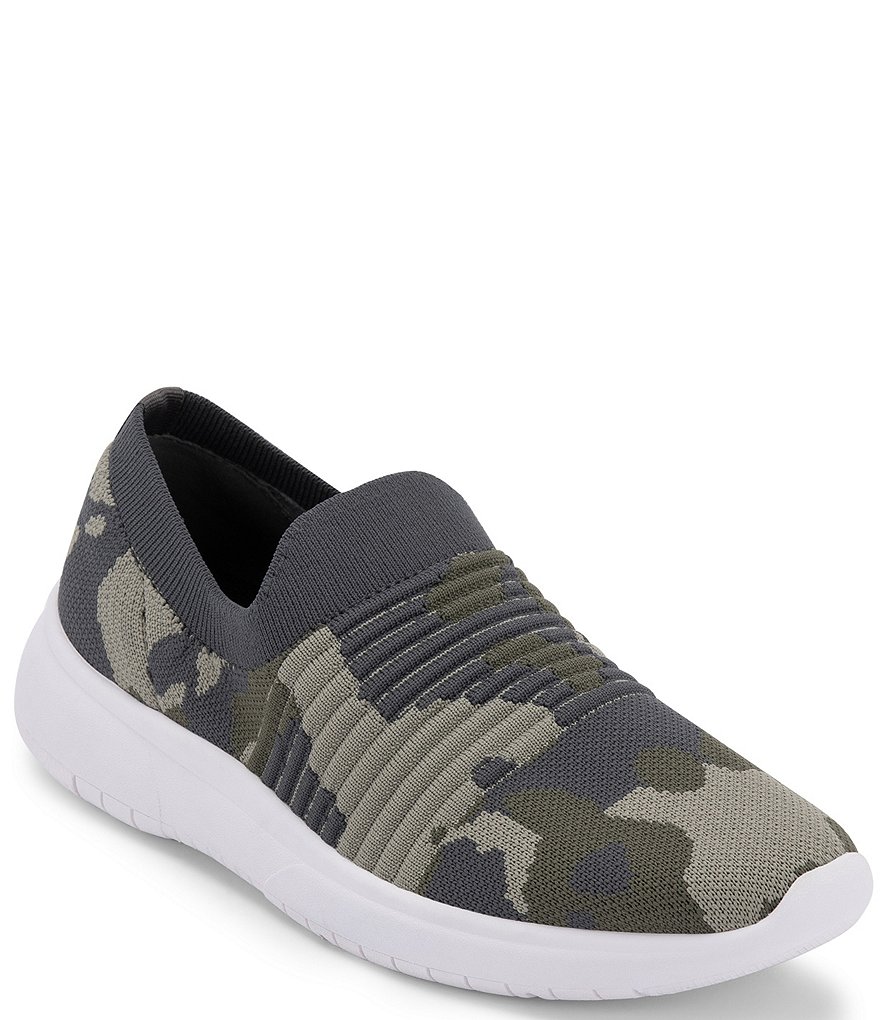 Blondo Karen Camo Printed Knit Waterproof Sneakers