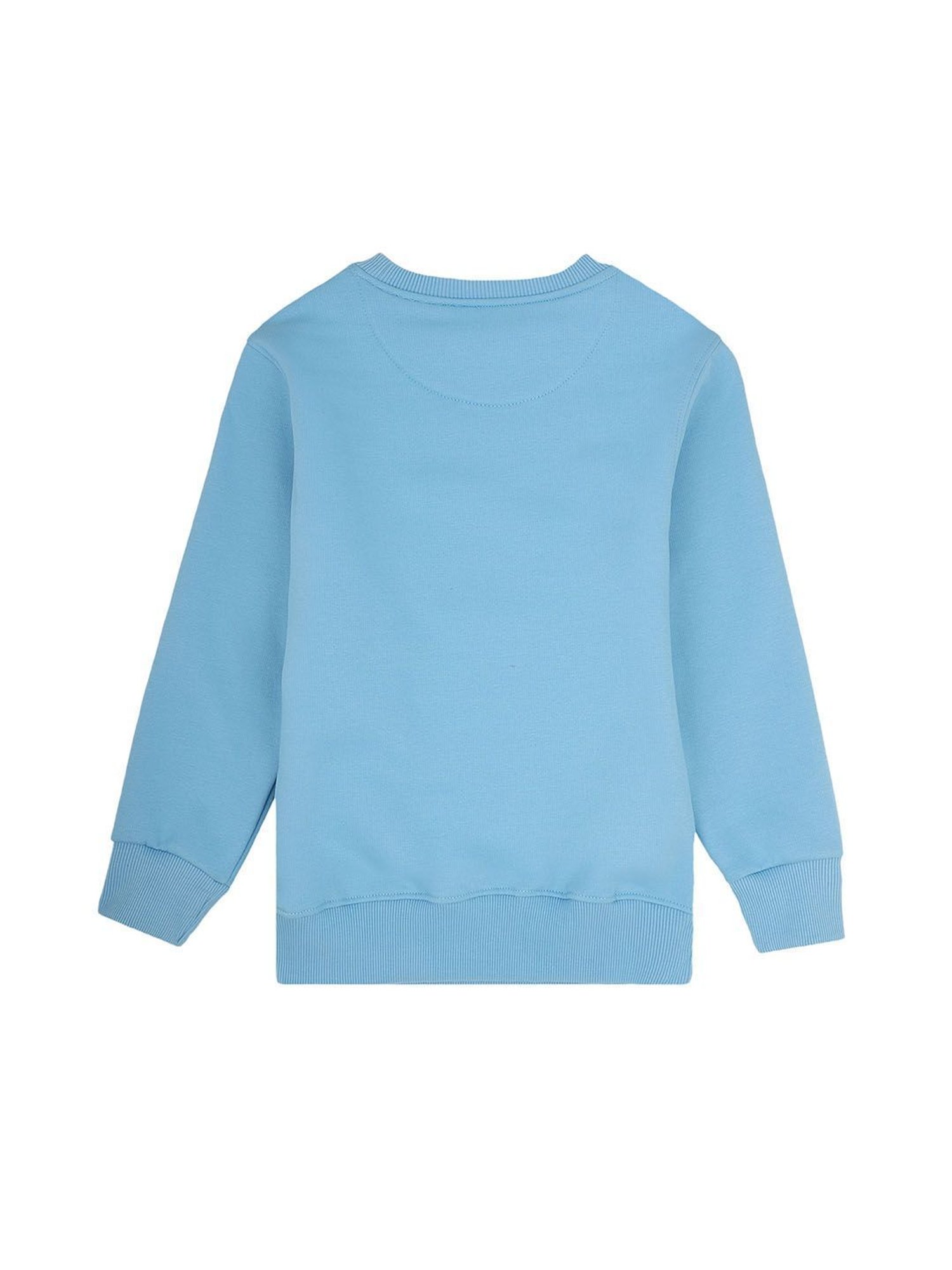 Proteens Kids Medium Blue Graphic Print Full Sleeves Sweatshirt