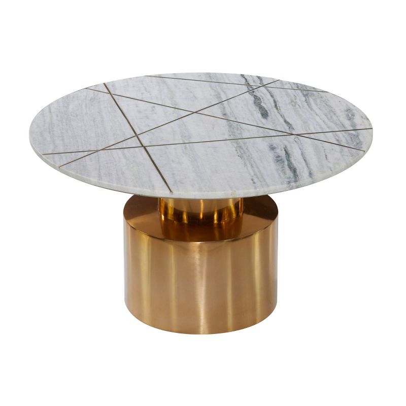 Ikiriya Nashville Solid Beige Wood Coffee Table Teak Finish