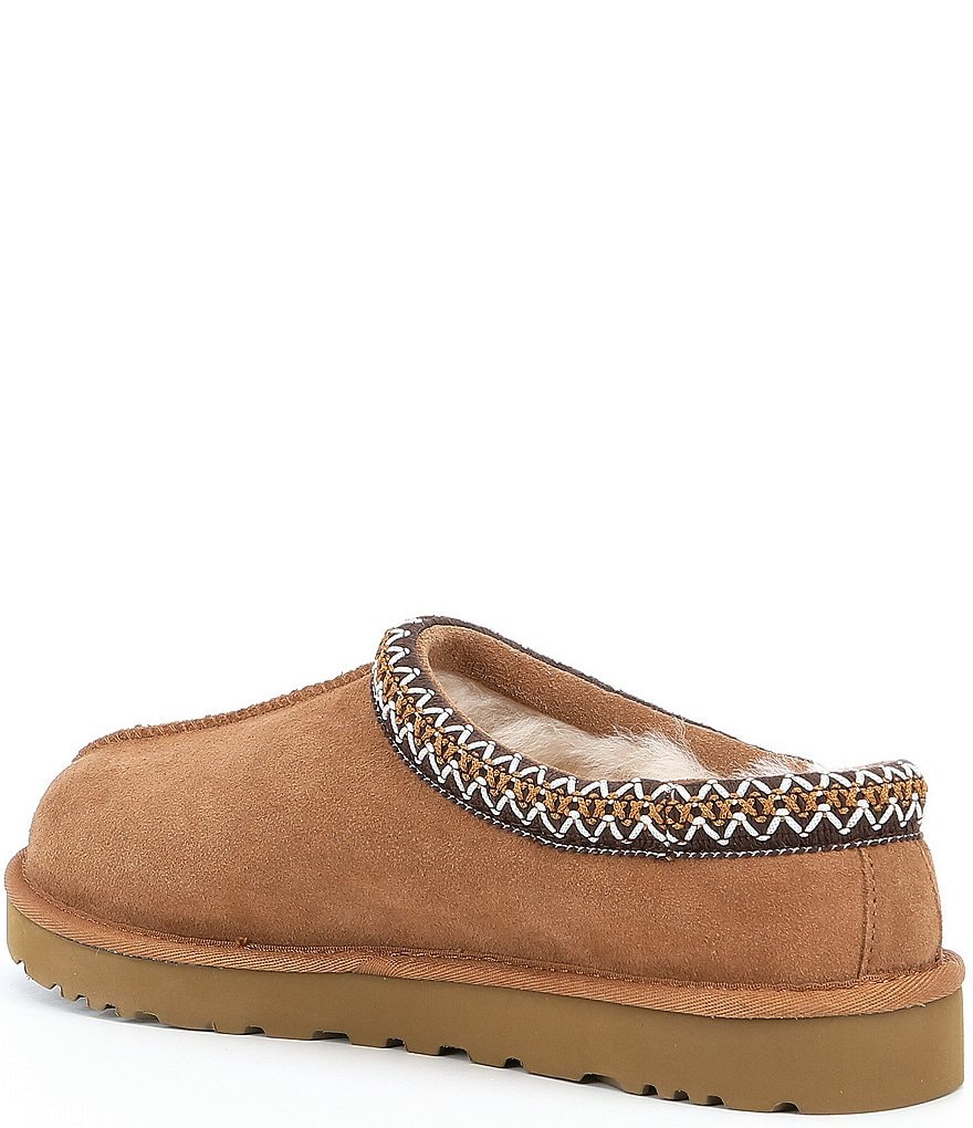 UGG&reg; Men's Scuff Logo Suede Slippers