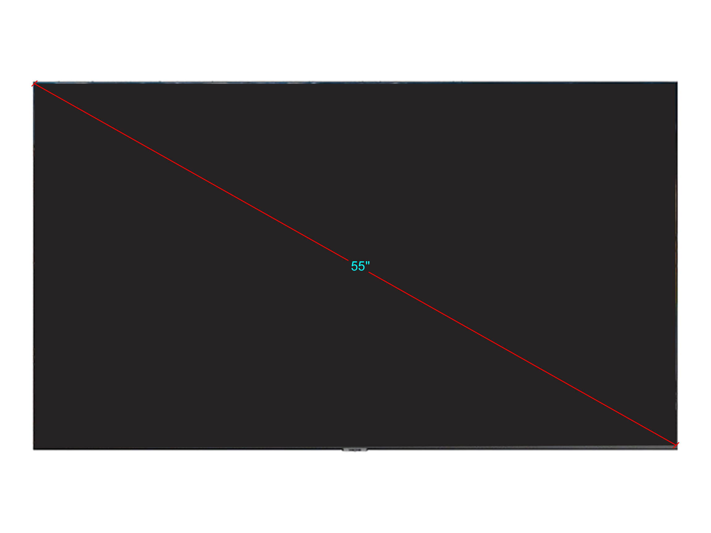 Samsung QET Series QE55T 55" Direct-Lit 4K 3840 x 2160 Crystal UHD LED Display