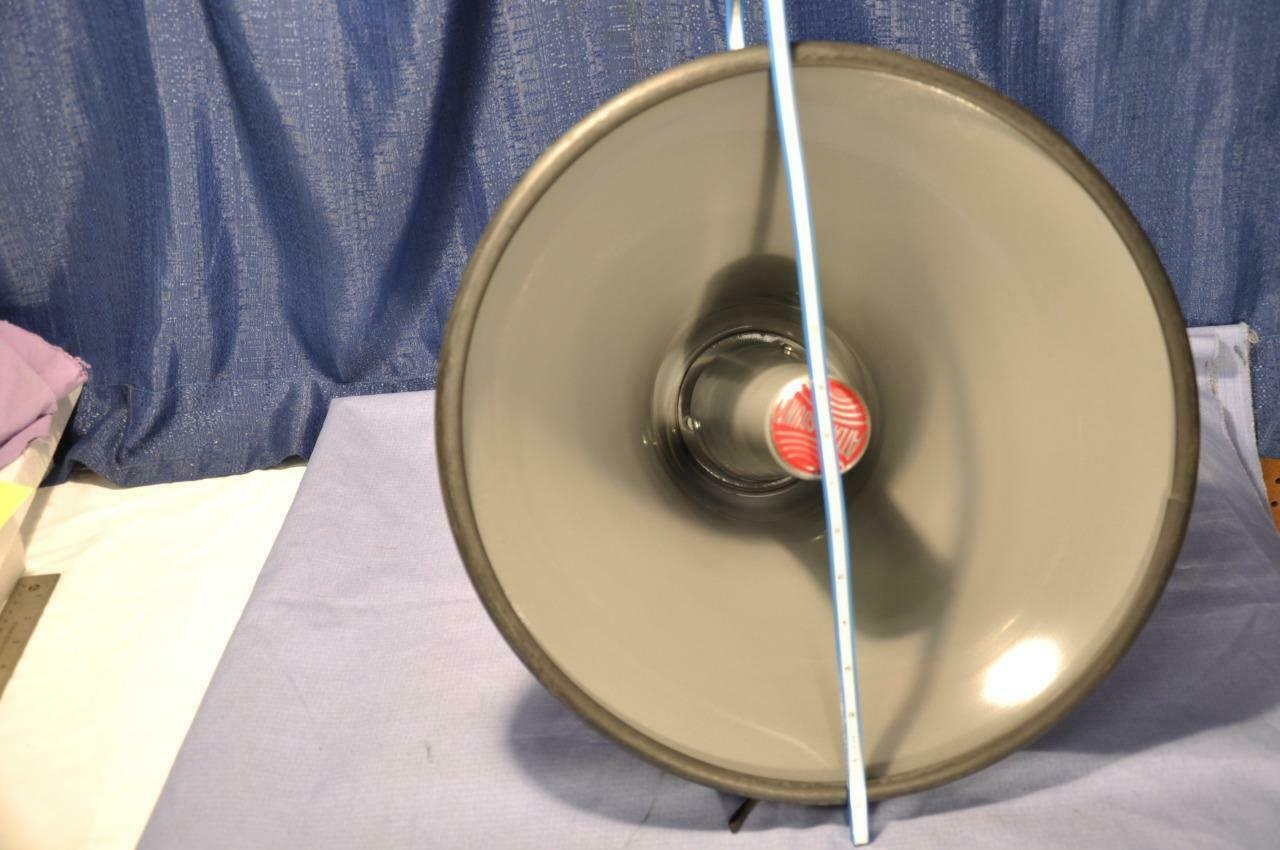 Atlas DR32 16.5" Round 95&ordm; Directional PA Horn & PD-30 30 Watt 8 Ohm Driver NOS