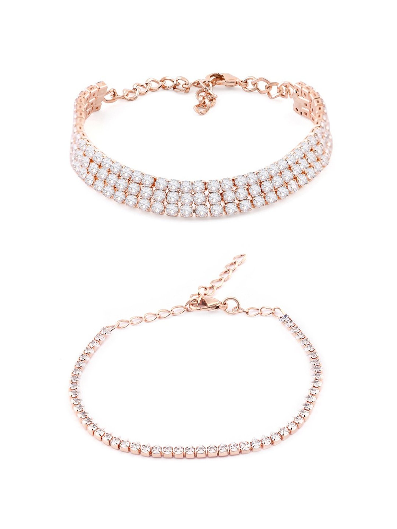 Ted Baker Crystal Sweetheart Adjustable Bracelet for Women