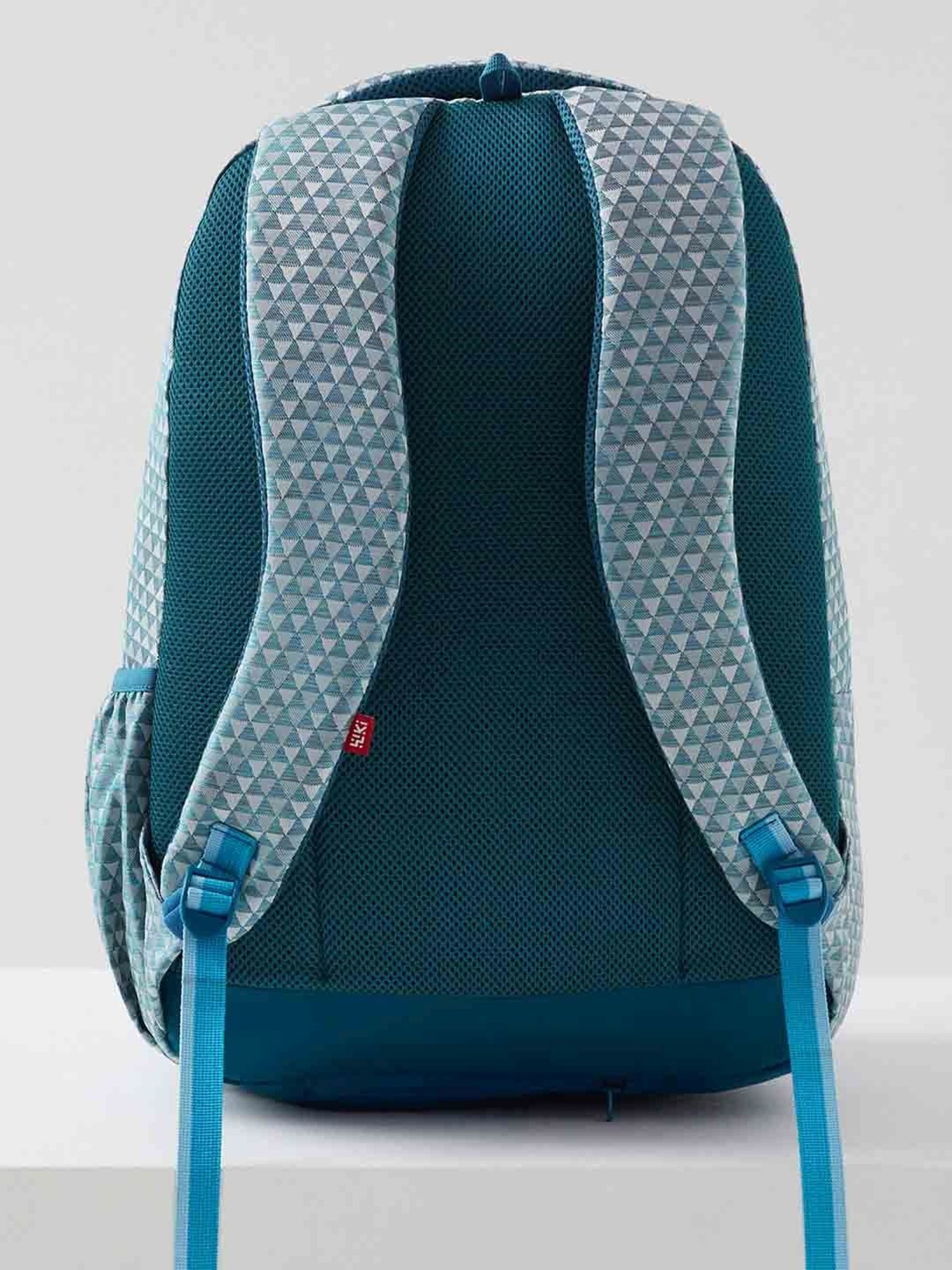 Wiki Back to School 6 Blue Polyester Printed Backpack - 47 Ltrs